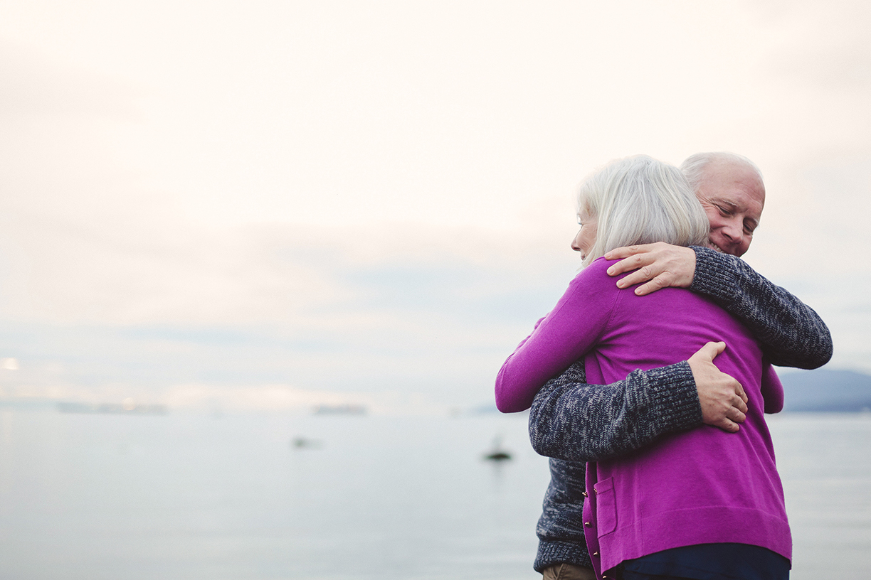 Image of couple embracing